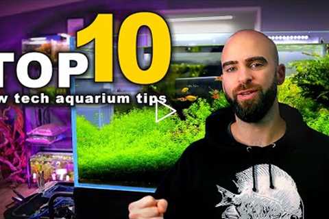 Top 10 LOW TECH Planted Aquarium Tips | MD Fish Tanks