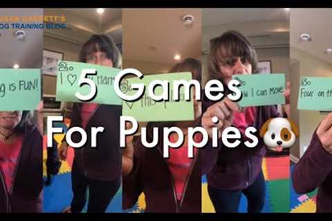 Susan Garrett''s 5 Games for Puppies