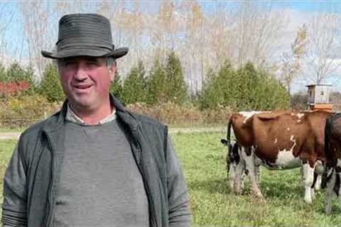 CLWA Visits Local Grass-Fed, Organic Dairy Farmer