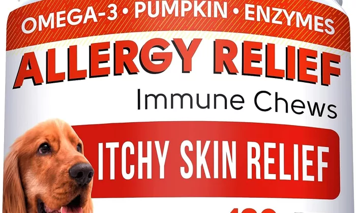 Best Hemp + Glucosamine Dog Joint Supplement Allergy Relief Treats w/Omega 3 Bundle – Hip & Joint..